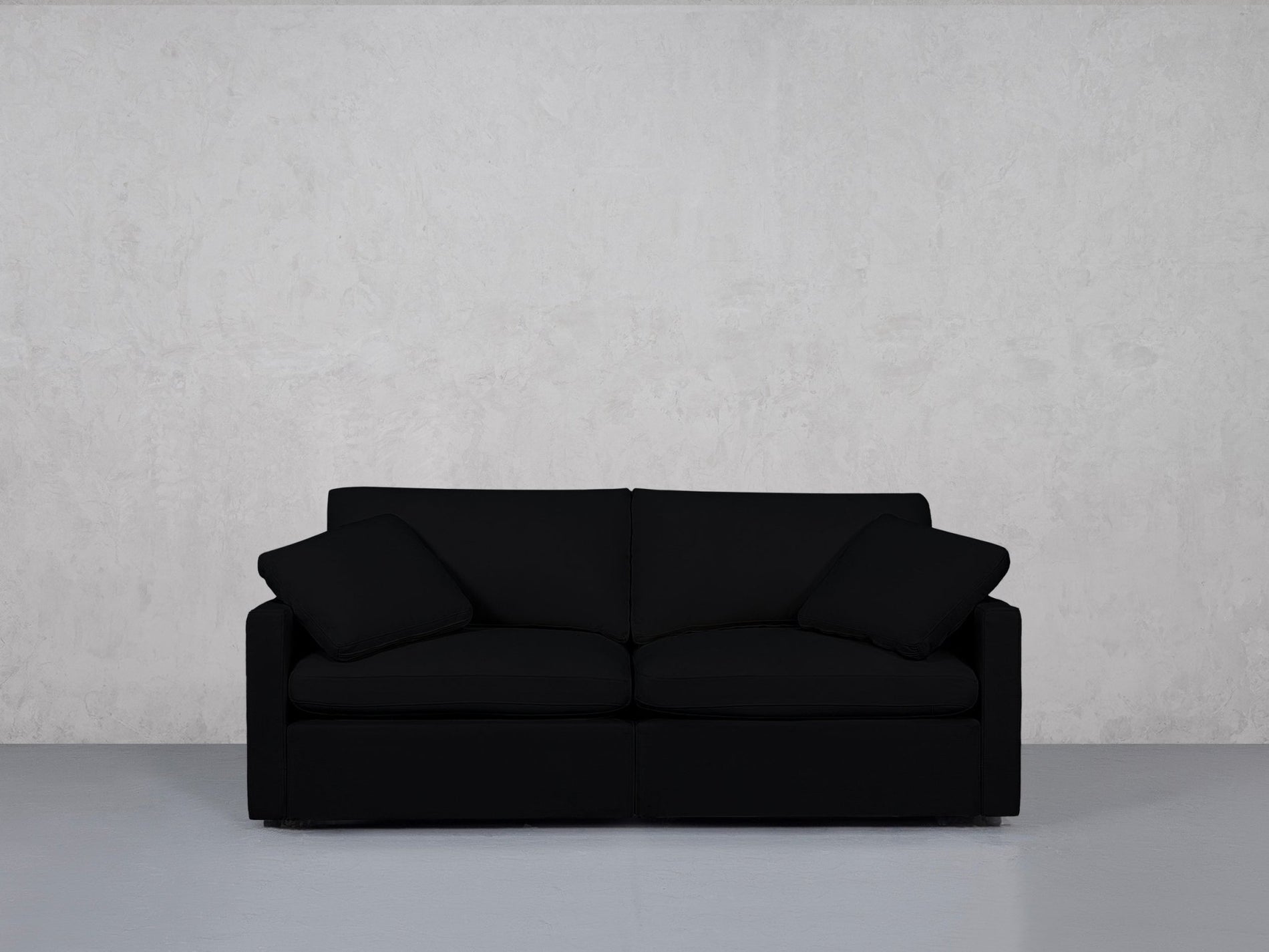 2-Seat Modular Loveseat (Thin Arms) - 7th Avenue