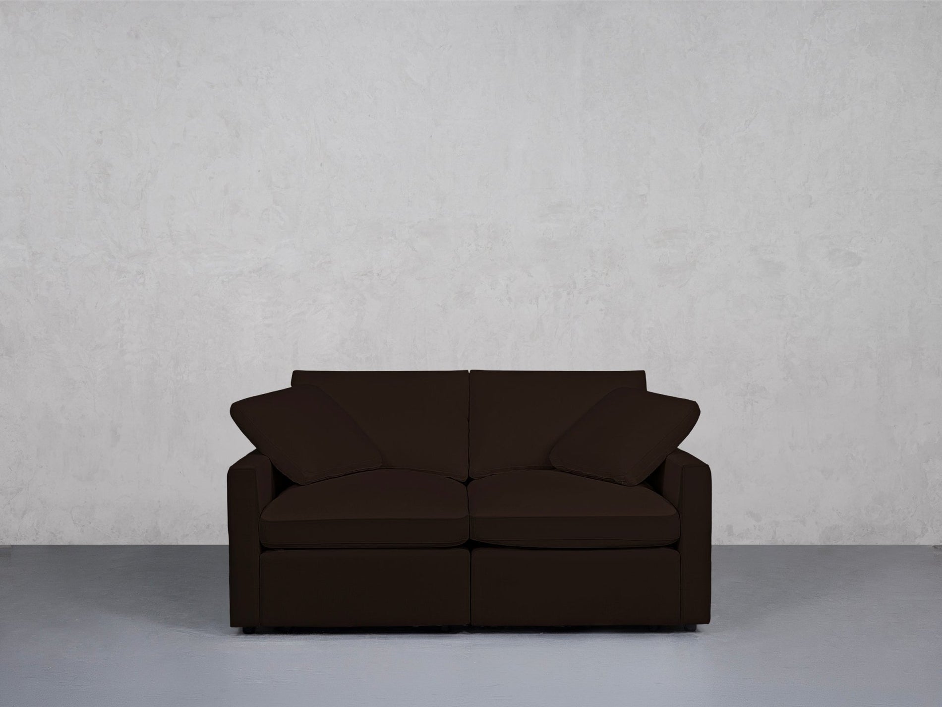 2-Seat Modular Loveseat (Thin Arms) - 7th Avenue
