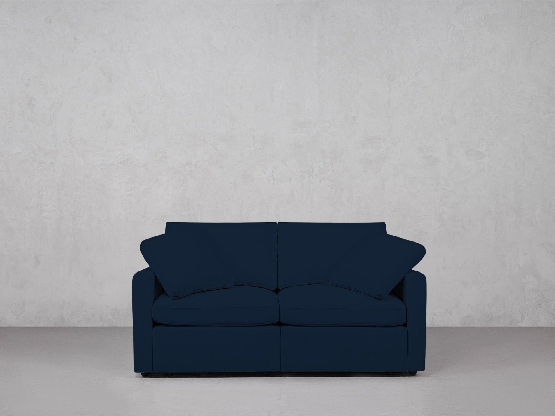 2-Seat Modular Loveseat (Thin Arms) - 7th Avenue