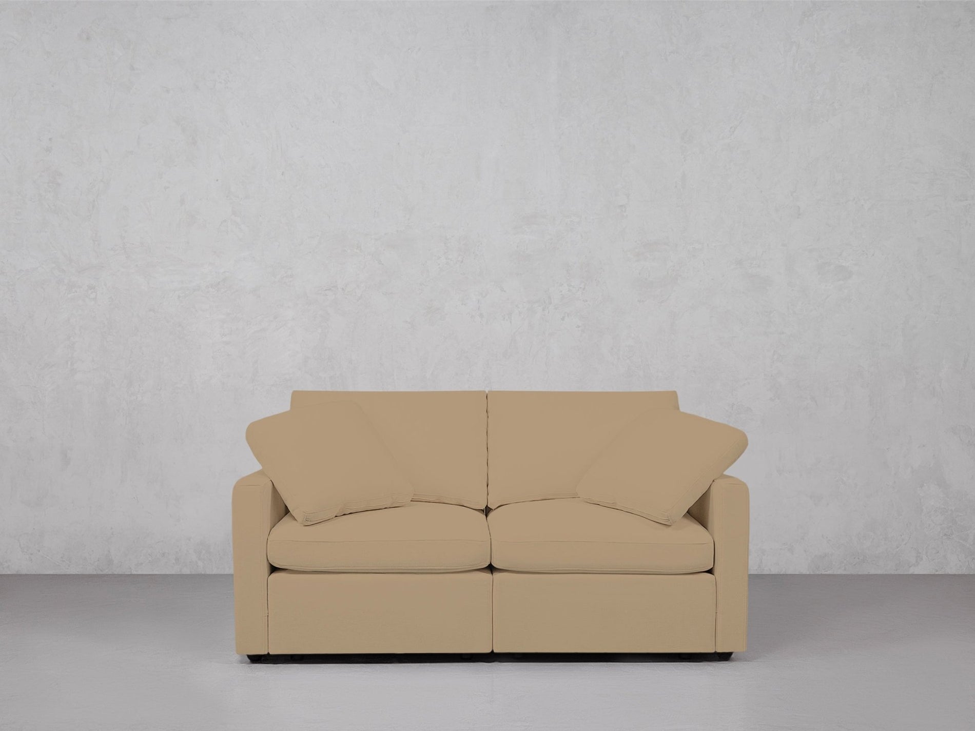 2-Seat Modular Loveseat (Thin Arms) - 7th Avenue