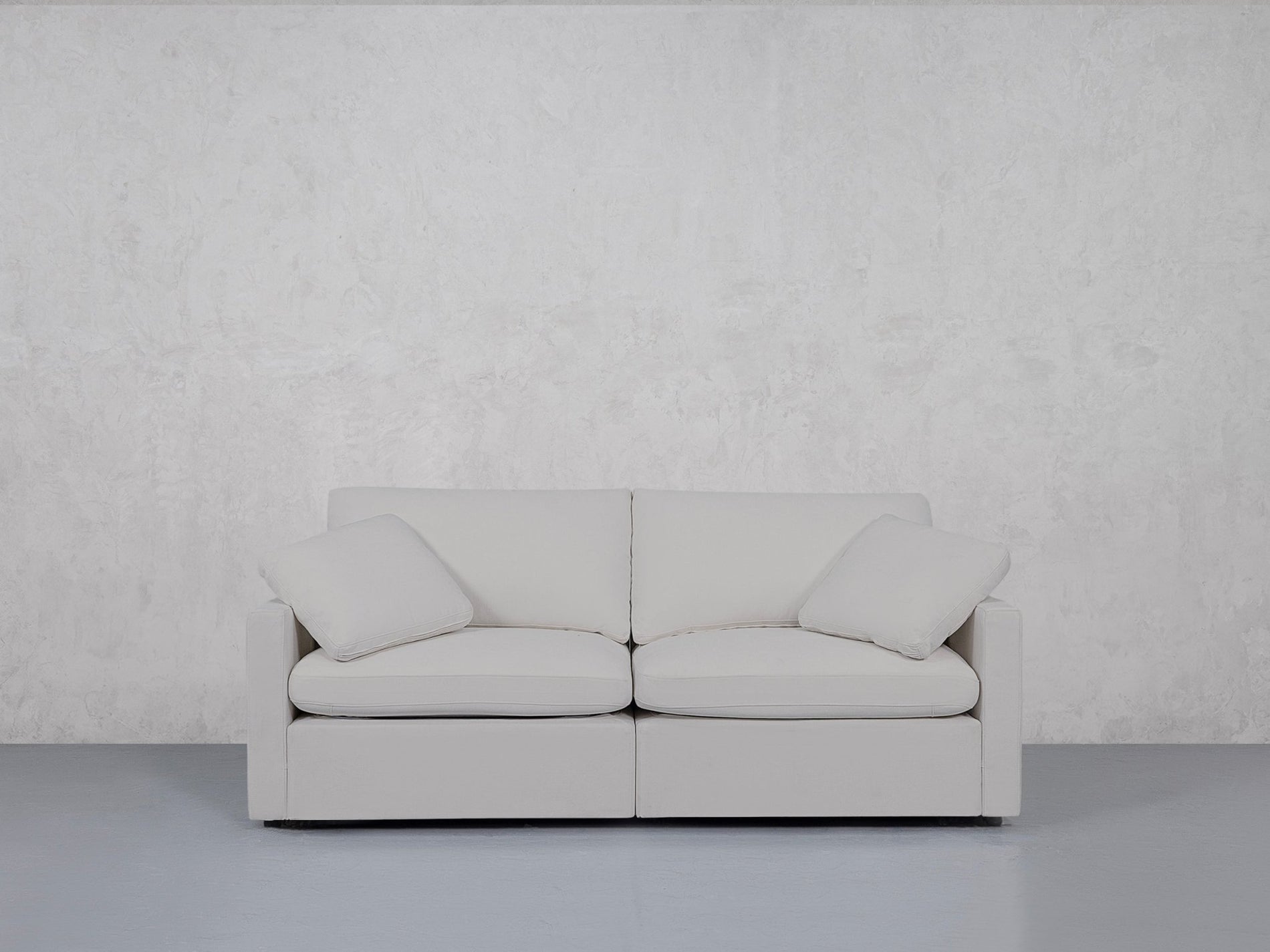 2-Seat Modular Loveseat (Thin Arms) - 7th Avenue