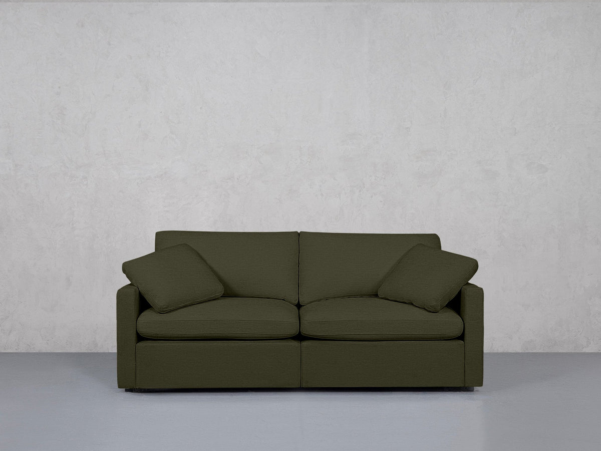 2-Seat Modular Loveseat (Thin Arms) - 7th Avenue
