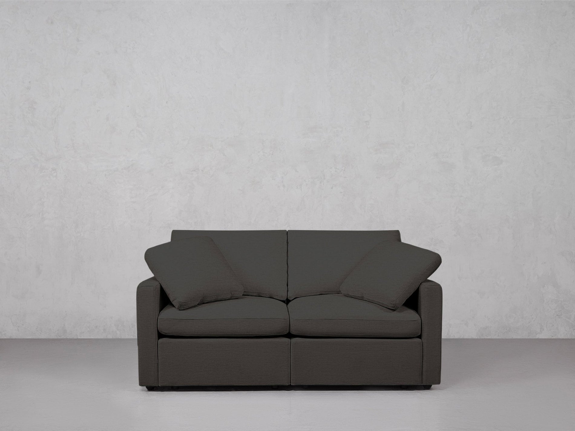 2-Seat Modular Loveseat (Thin Arms) - 7th Avenue