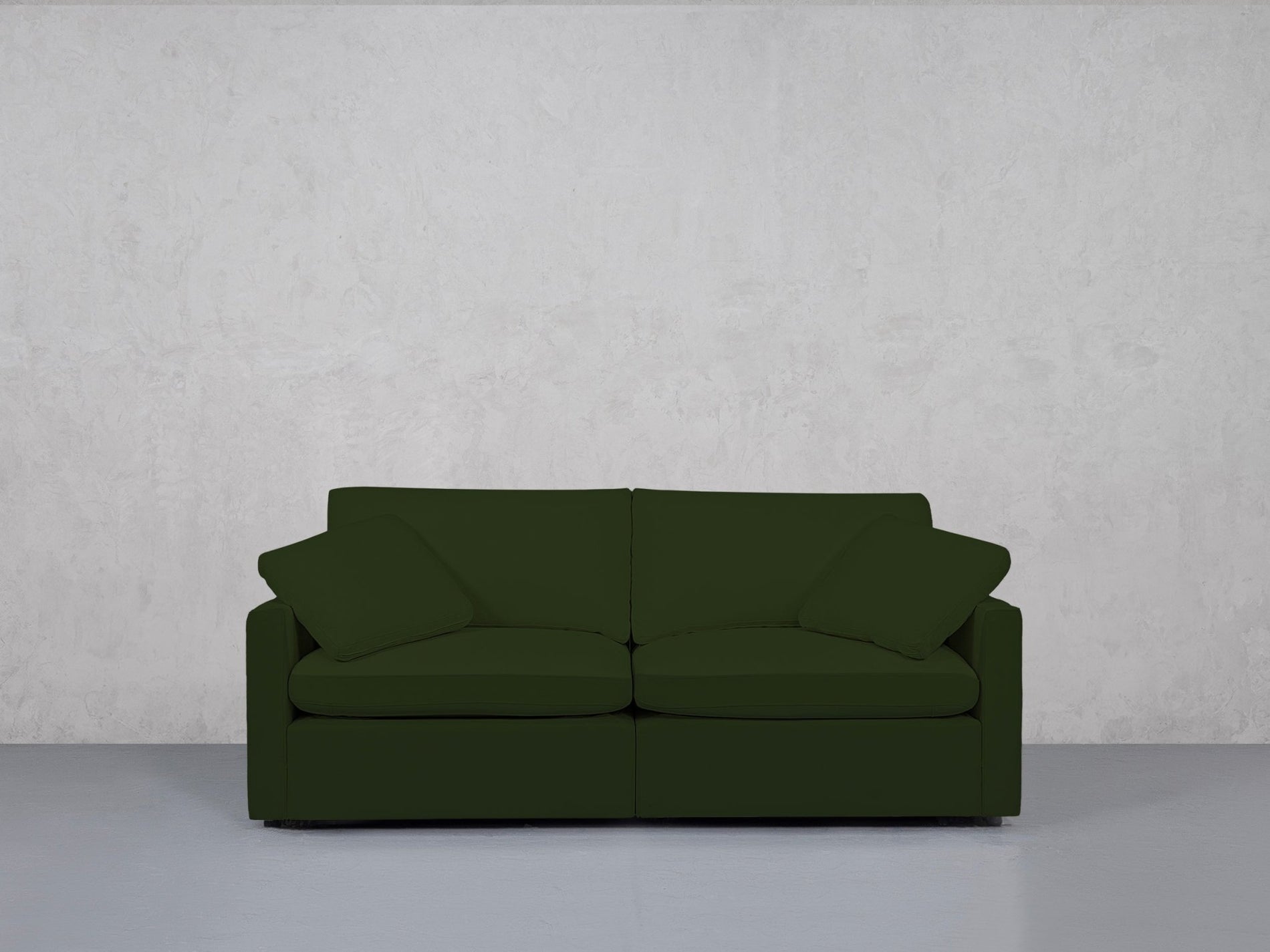 2-Seat Modular Loveseat (Thin Arms) - 7th Avenue