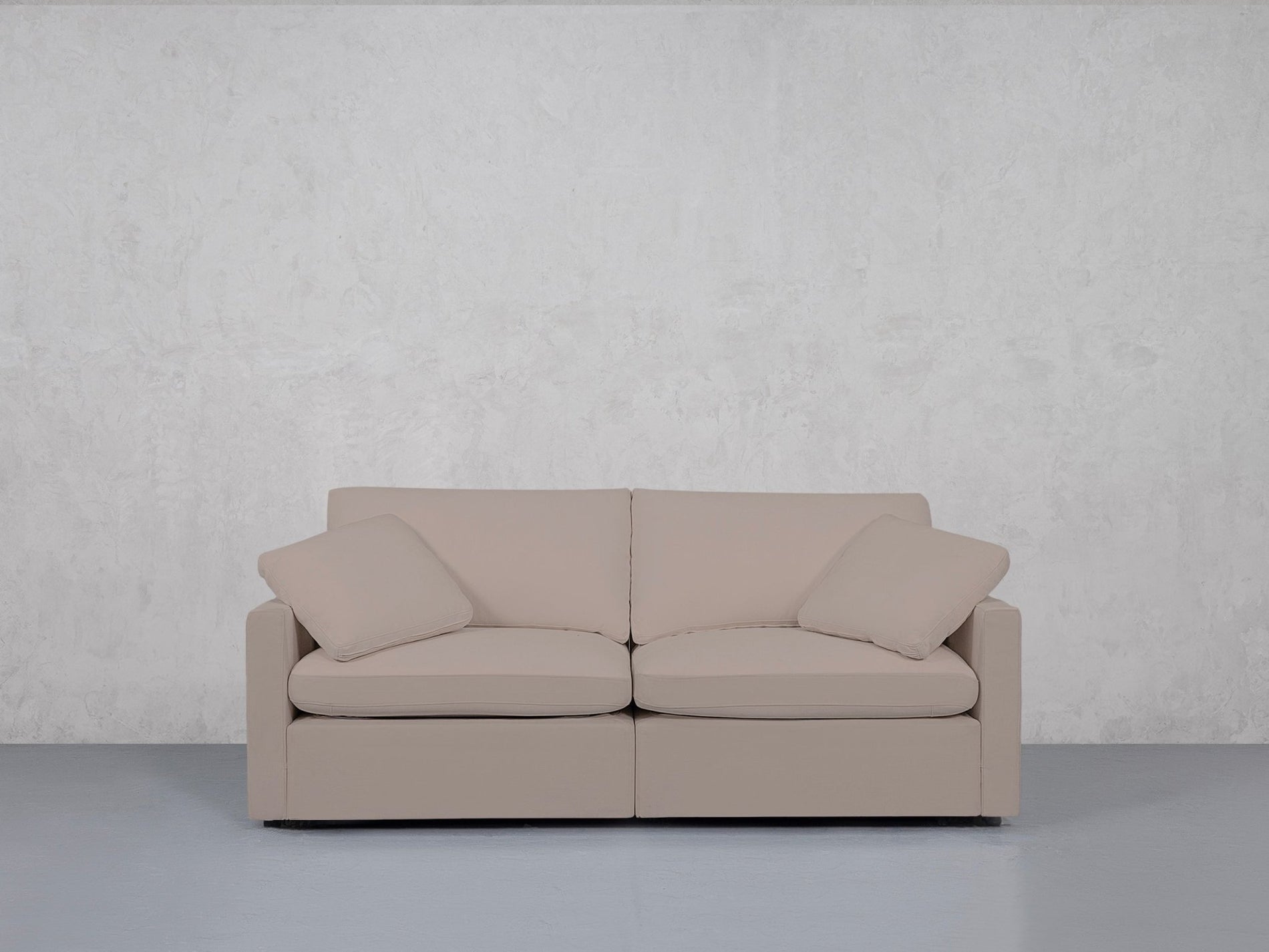 2-Seat Modular Loveseat (Thin Arms) - 7th Avenue