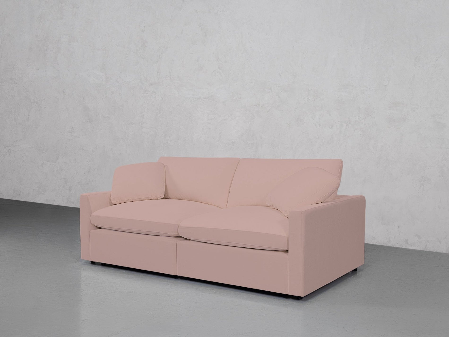 2-Seat Modular Loveseat (Thin Arms) - 7th Avenue