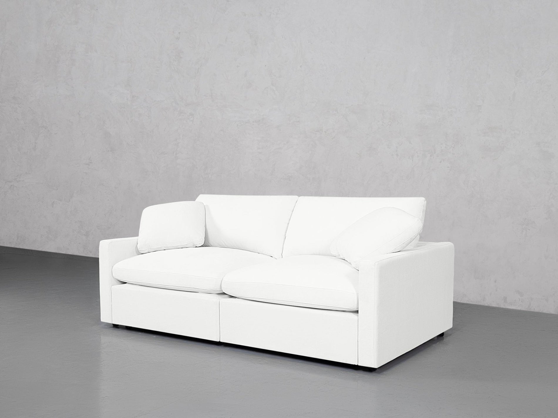 2-Seat Modular Loveseat (Thin Arms) - 7th Avenue