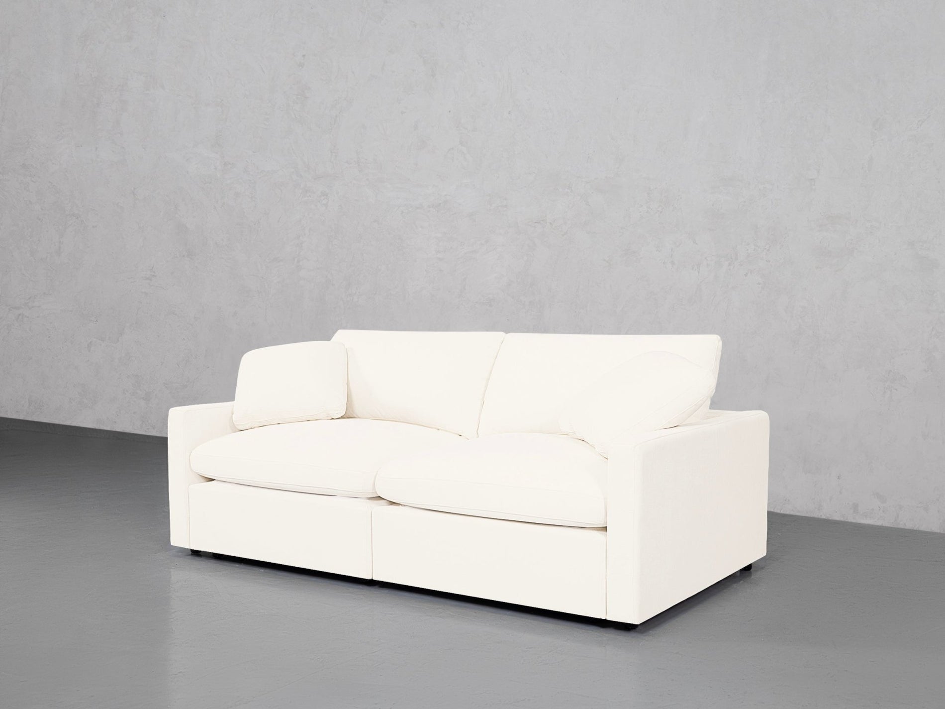 2-Seat Modular Loveseat (Thin Arms) - 7th Avenue