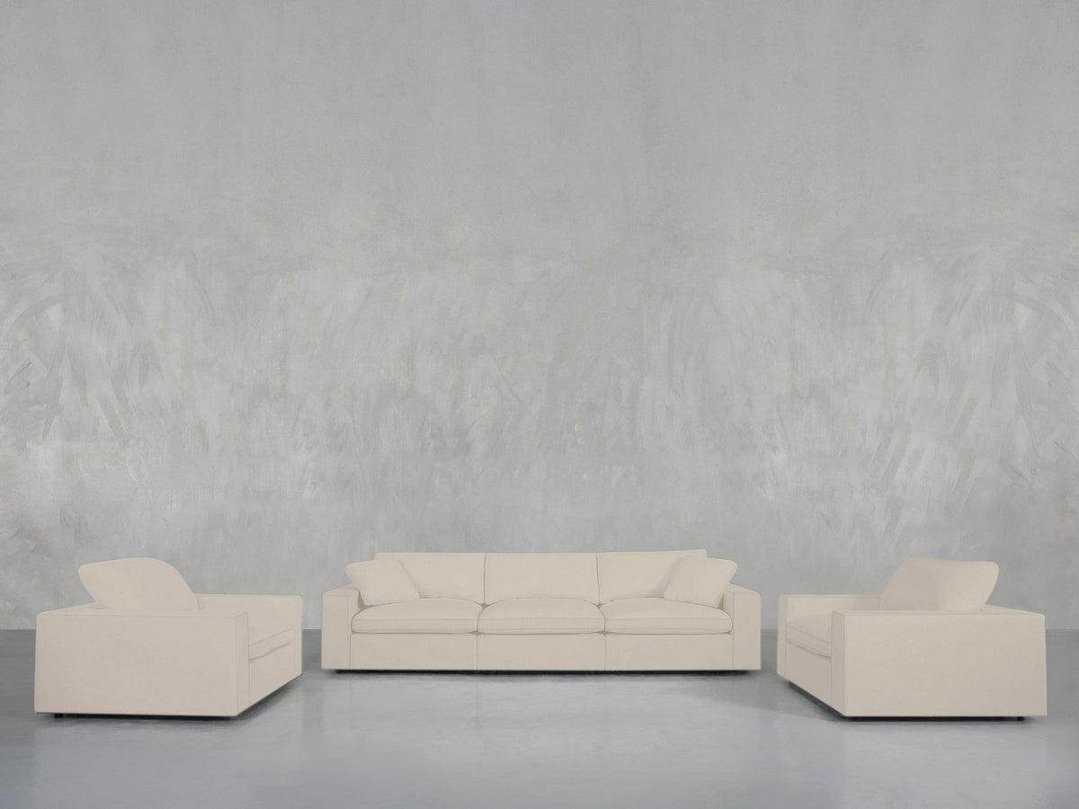 3 - 1 - 1 Sofa & Armchair Set - 7th Avenue