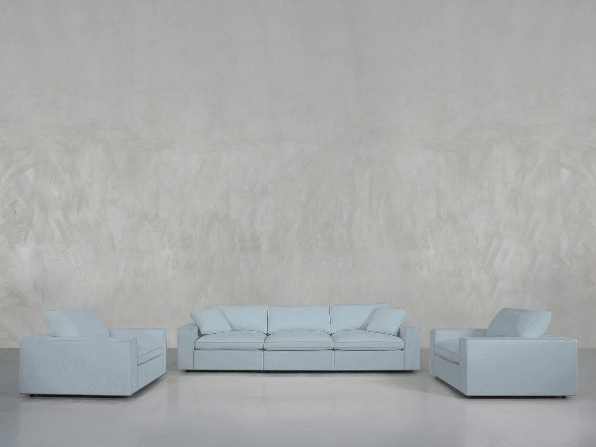 3 - 1 - 1 Sofa & Armchair Set - 7th Avenue