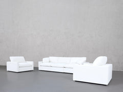 3-1-1 Sofa & Armchair Set (Thin Arms)