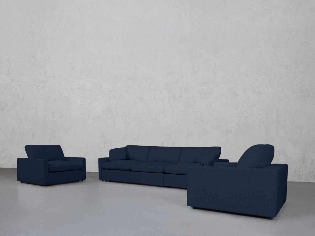 3-1-1 Sofa & Armchair Set (Thin Arms) - 7th Avenue