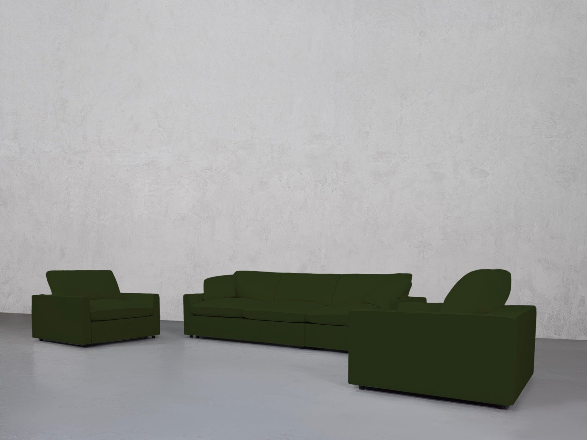 3-1-1 Sofa & Armchair Set (Thin Arms) - 7th Avenue