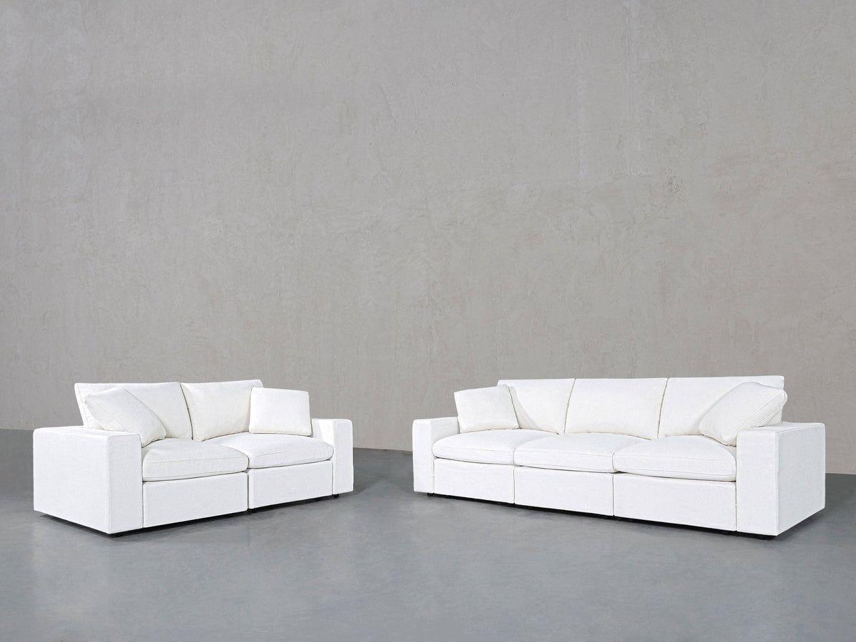 5-Seat Sofa Set - 2 Piece Living Room Set