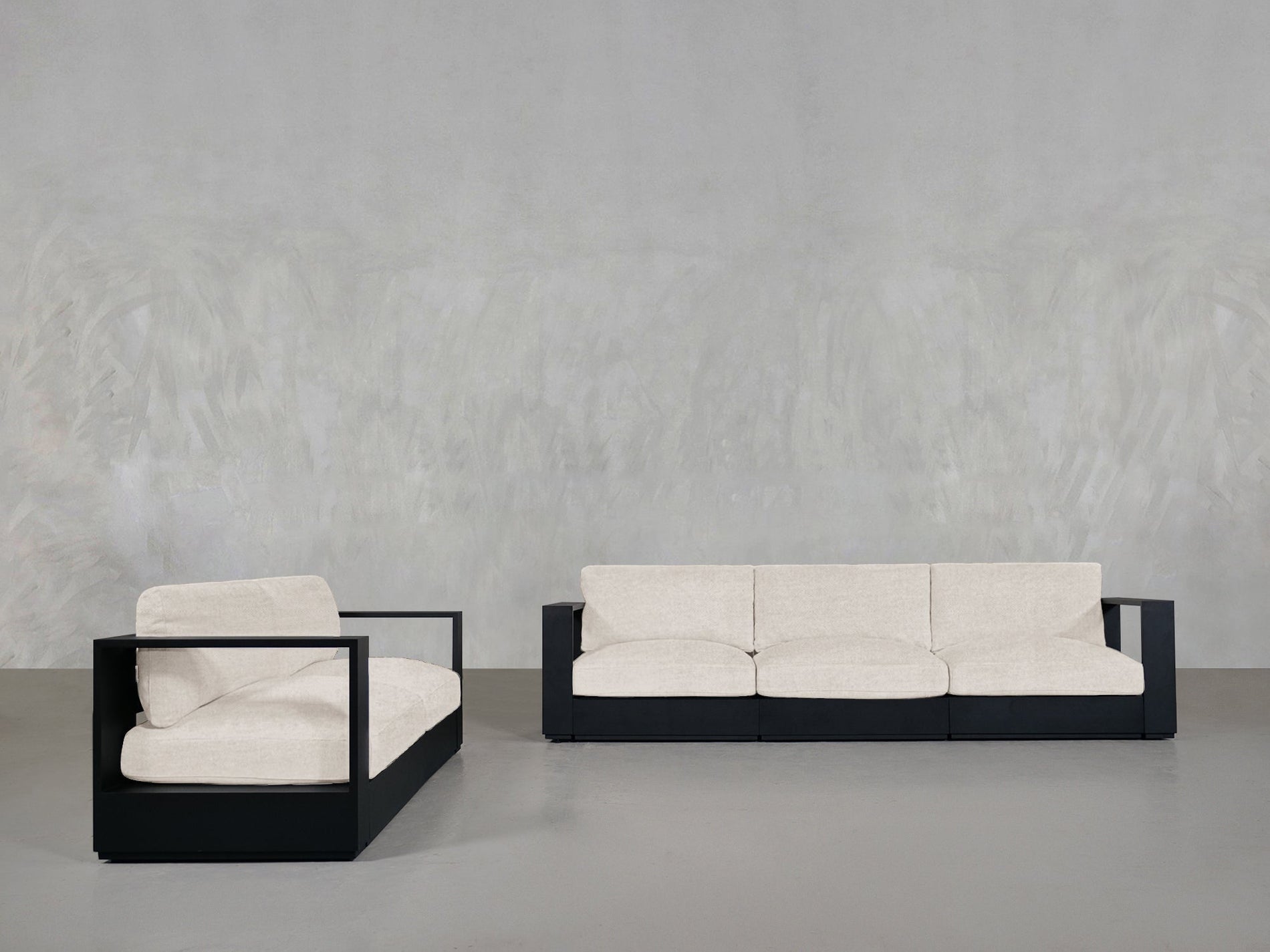 3 - 2 Sofa Set Aluminum Outdoor - 7th Avenue