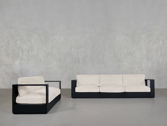 3 - 2 Sofa Set Aluminum Outdoor - 7th Avenue