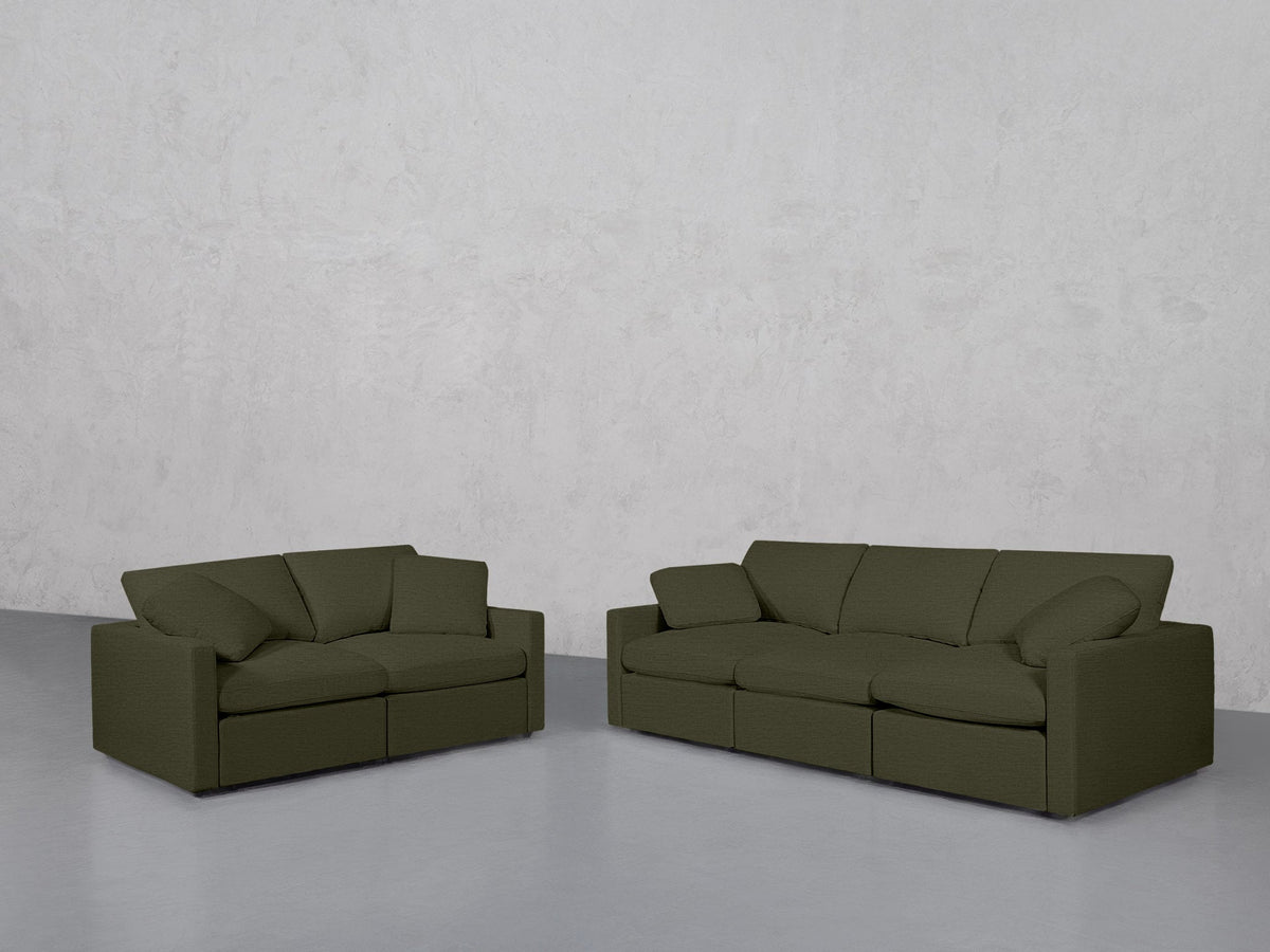 3-2 Sofa Set (Thin Arms) - 7th Avenue