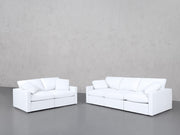 3-2 Sofa Set (Thin Arms) - 7th Avenue