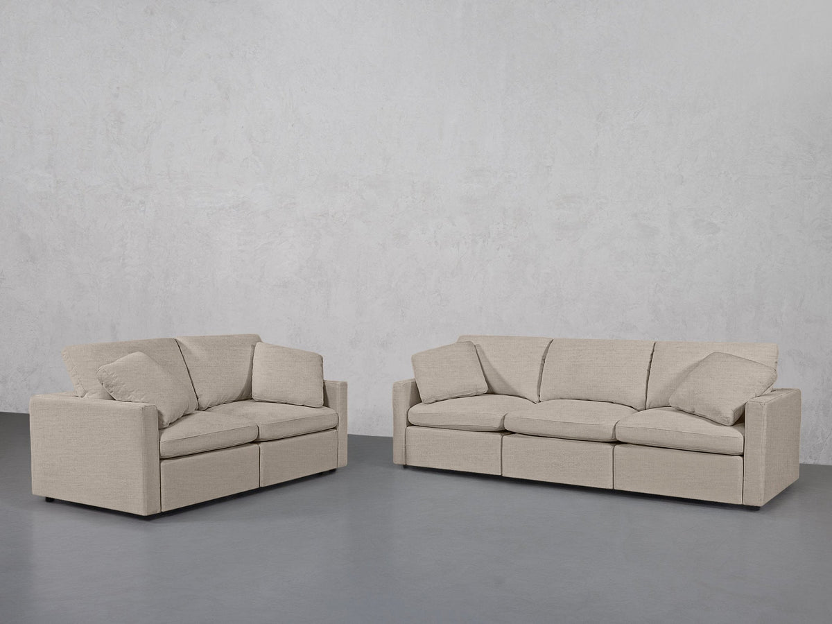 3-2 Sofa Set (Thin Arms) - 7th Avenue