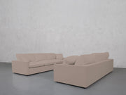 3-3 Sofa Set (Thin Arms) - 7th Avenue