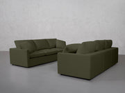 3-3 Sofa Set (Thin Arms) - 7th Avenue