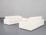 3-3 Sofa Set (Thin Arms) - 7th Avenue
