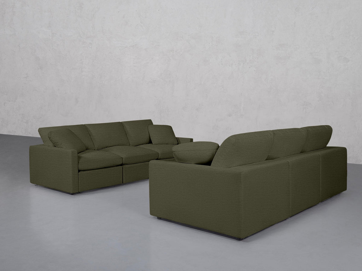3-3 Sofa Set (Thin Arms) - 7th Avenue