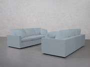 3-3 Sofa Set (Thin Arms) - 7th Avenue