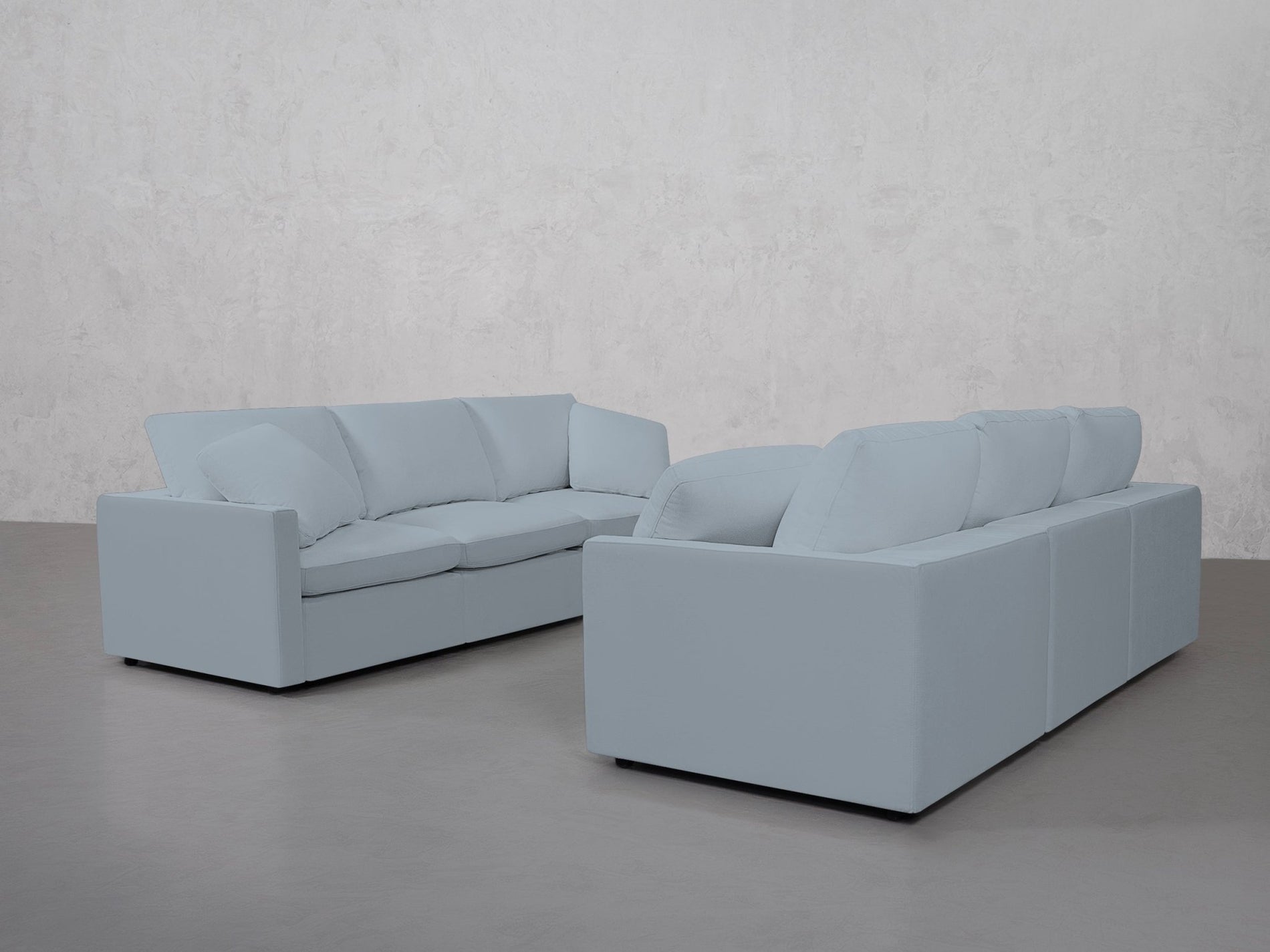 3-3 Sofa Set (Thin Arms) - 7th Avenue