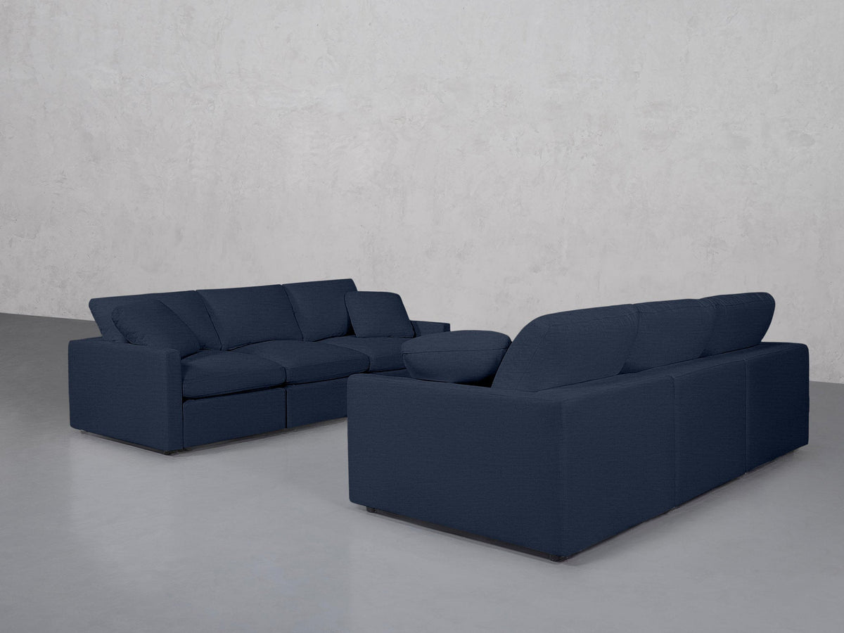 3-3 Sofa Set (Thin Arms) - 7th Avenue