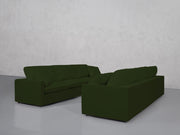 3-3 Sofa Set (Thin Arms) - 7th Avenue