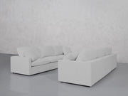 3-3 Sofa Set (Thin Arms) - 7th Avenue