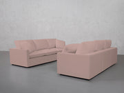 3-3 Sofa Set (Thin Arms) - 7th Avenue