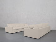 3-3 Sofa Set (Thin Arms) - 7th Avenue