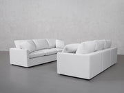3-3 Sofa Set (Thin Arms) - 7th Avenue