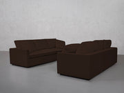 3-3 Sofa Set (Thin Arms) - 7th Avenue