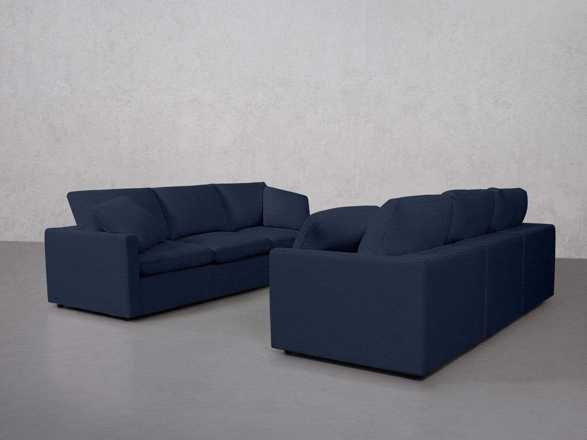 3-3 Sofa Set (Thin Arms) - 7th Avenue