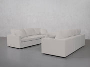 3-3 Sofa Set (Thin Arms) - 7th Avenue