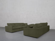 3-3 Sofa Set (Thin Arms) - 7th Avenue