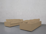 3-3 Sofa Set (Thin Arms) - 7th Avenue