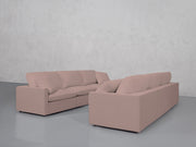 3-3 Sofa Set (Thin Arms) - 7th Avenue