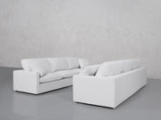 3-3 Sofa Set (Thin Arms) - 7th Avenue