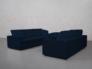 3-3 Sofa Set (Thin Arms) - 7th Avenue
