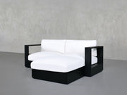 3-Seat Modular Chaise Sectional Aluminum Outdoor
