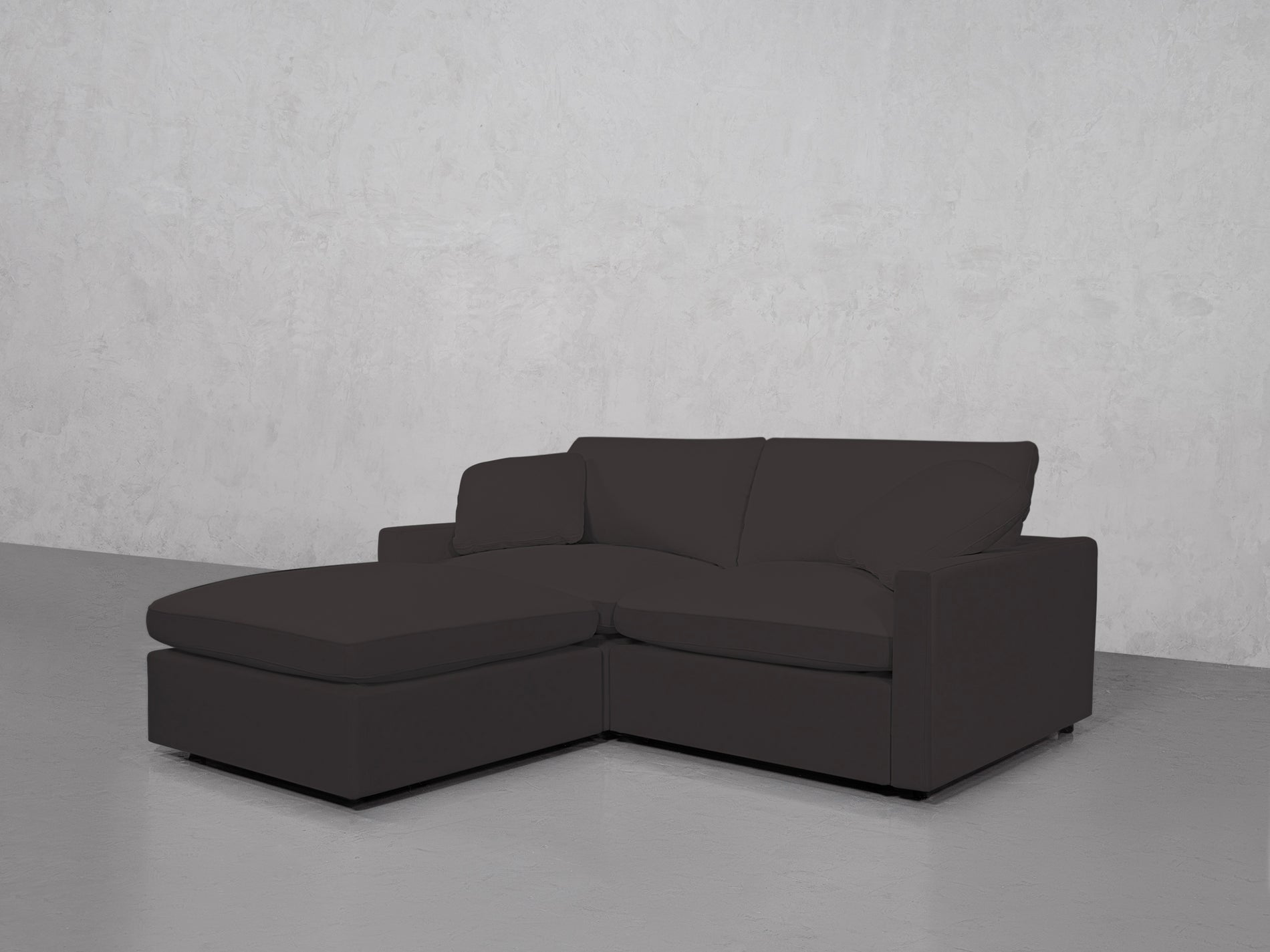 3-Seat Modular Chaise Sectional (Thin Arms)