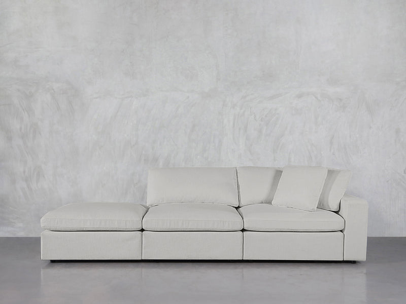 3-Seat Modular Lounger Sofa