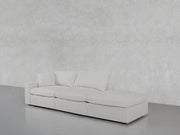 3-Seat Modular Lounger Sofa