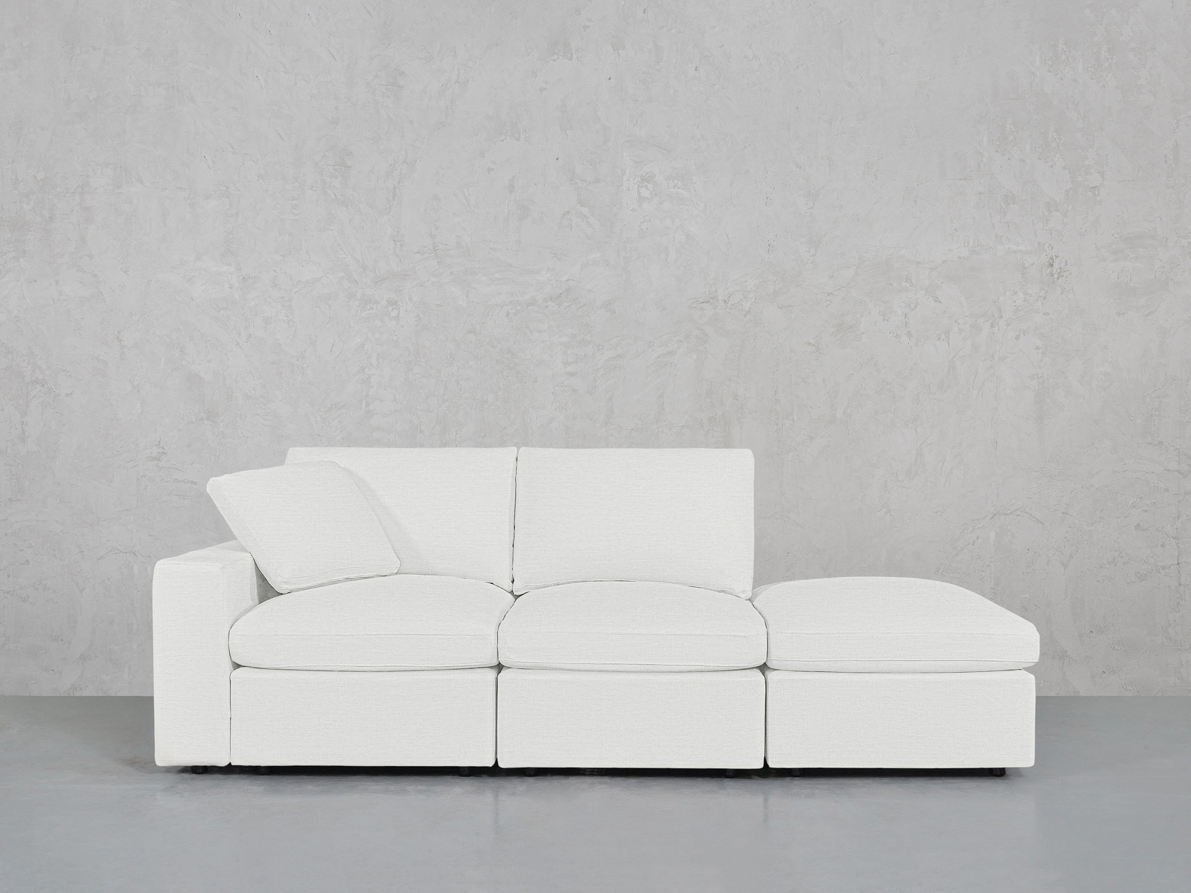 3-Seat Modular Lounger Sofa
