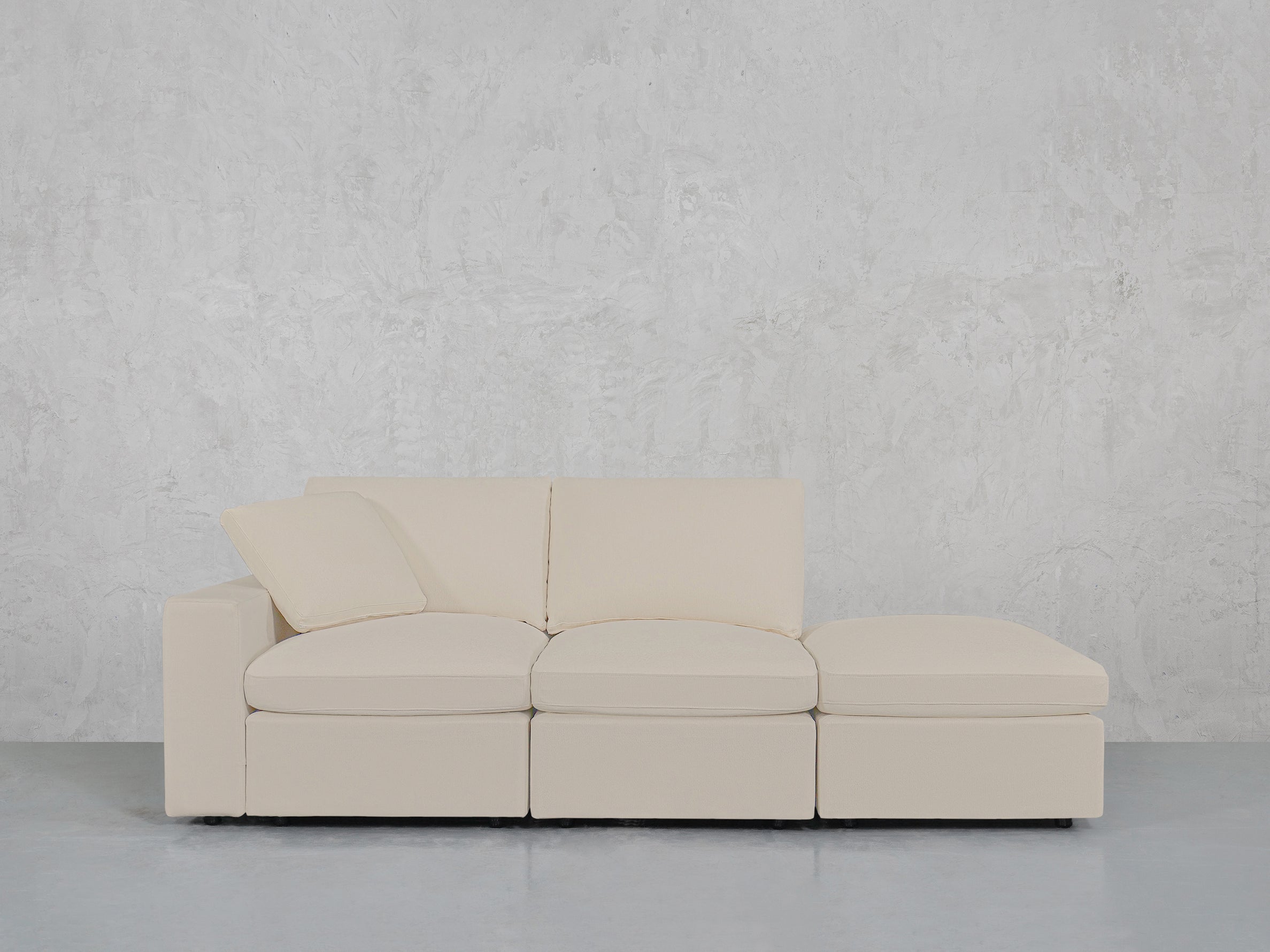 3-Seat Modular Lounger Sofa