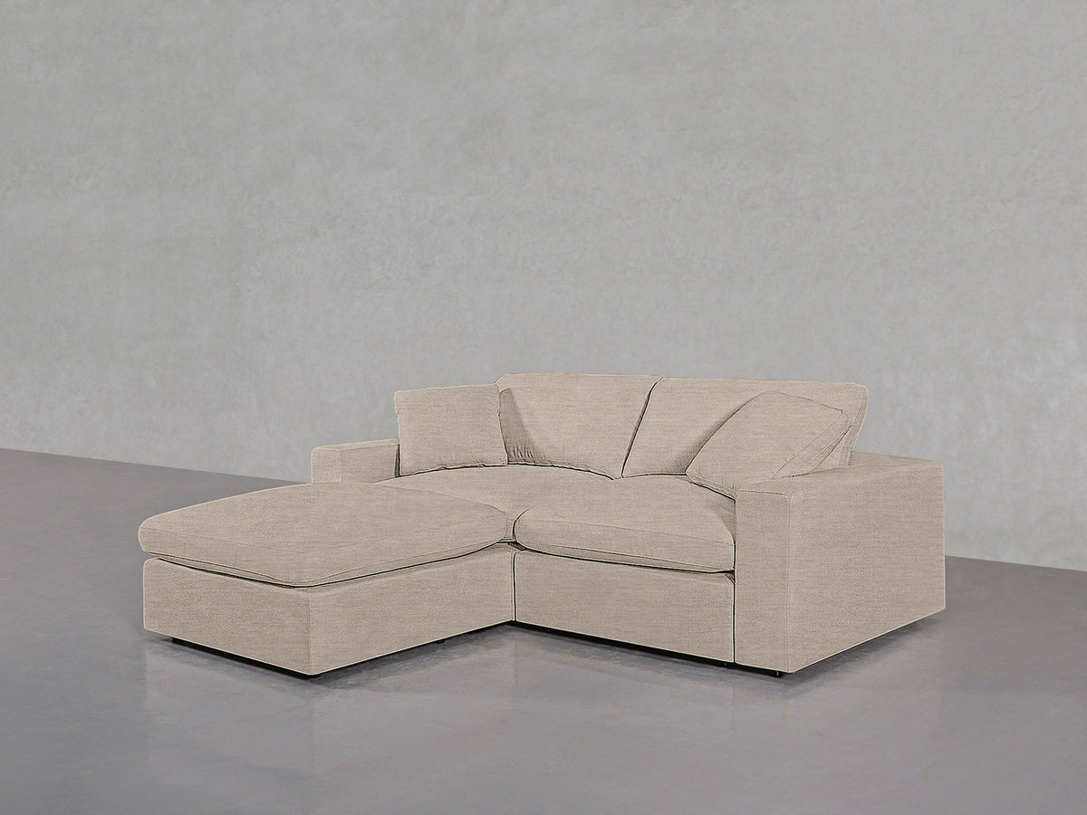 3-Seat Modular Chaise Sectional - 7th Avenue